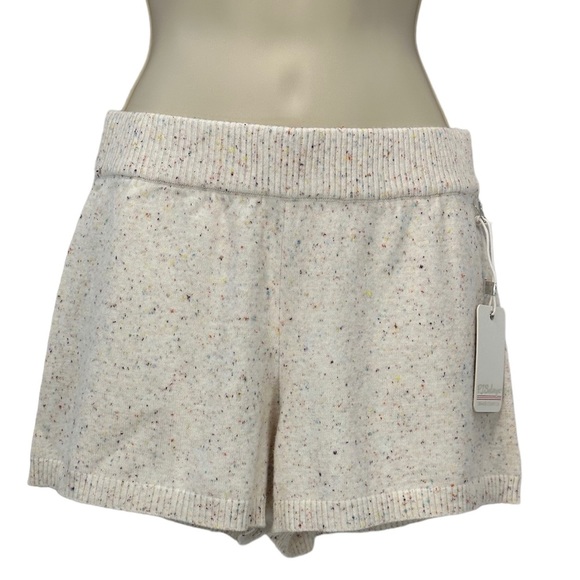 PJ Salvage Other - PJ Salvage Pull On Confetti Lounge Sleep Shorts RBSPS -  Ivory